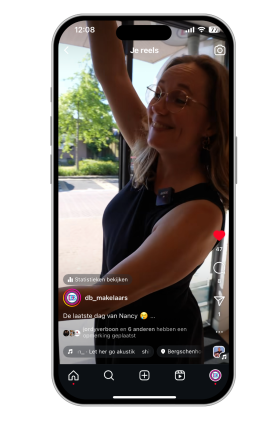 social media reels dbmakelaars